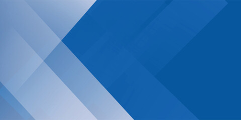 Obraz premium Abstract blue and white gradient background. Modern blue abstract rectangular box lines for presentation design, banner, brocure modern