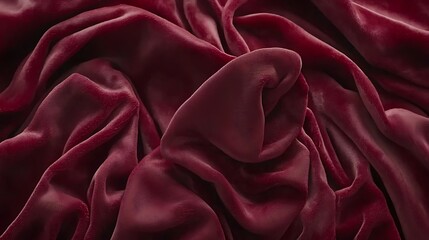 A bold red background with diffused light bursts and smooth dark edges, adding depth and cinematic flair.