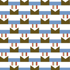 Seamless geomatrical pattern with lines, shapes or stripes. abstract geometric doodles wallpaper.
Design for fashion, industry,  fabric, textile, cover, web, wrapping or pottery. colorful wall art.