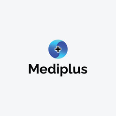 Mediplus logo design concept