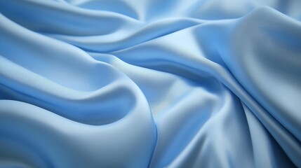 Obraz premium Soft Textured Blue Fabric with Matte Finish