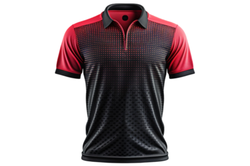 A Customizable Sports Jersey Isolated on Transparent Background