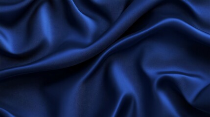 Obraz premium Soft Dark Blue Fabric Background for Creative Projects