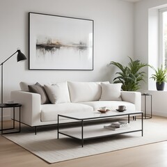 Modern Minimalist Living Room Interior Design