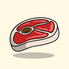 Fresh rib eye steak for barbecue party