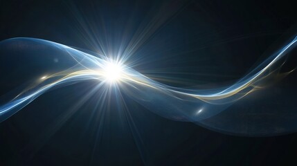 Shine shiny lens spotlight, sunlight spark sun rays, ray twirl vector wave, effect light sparkle line
