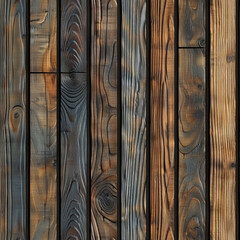 Ultra-Photorealistic Seamless Wood Slat Panel Texture - 100% Tileable