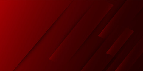 Red line with white architecture futuristic background minimal concept vector illustration subtle design.