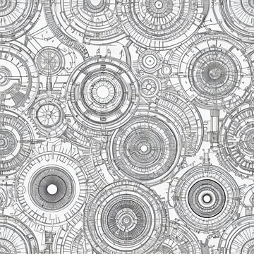 Complete Combustion Scientific Design. Vector Illustration.