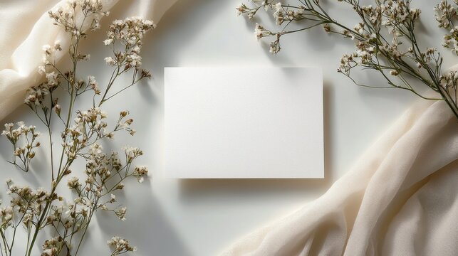 Elegant wedding invitation design digital format floral accents romantic setting aesthetic presentation