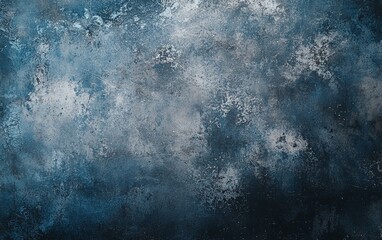 Obraz premium Abstract textured background representing a moody sky in shades of blue and gray