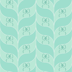 Seamless pattern with small hearts. Braid background. Cute girly design. Vector flat illustration for packaging, fabric, cover.