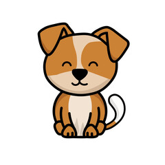 Dog vector ilustration