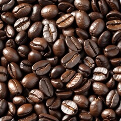 Fototapeta premium Roasted Coffee Beans Background
