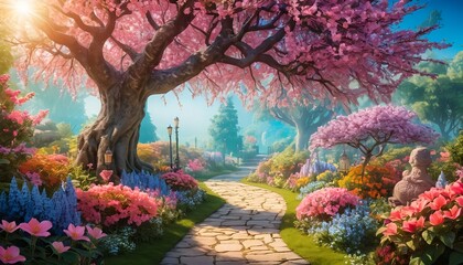 Enchanted Garden Path