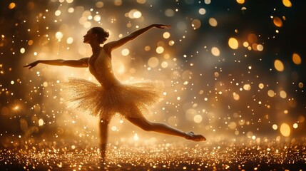 Elegance and grace an enchanted ballet performance that captivates audiences