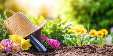 Gardening banner