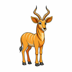 antelope vector illustration