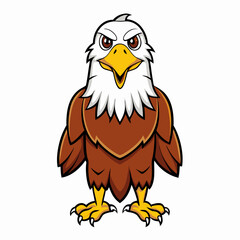 eagle on a white background