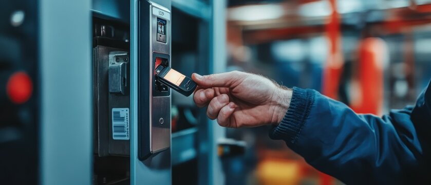 Precision Installation of High Security Smart Lock by Professional Locksmith