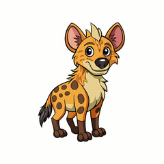hyena cartoon vector