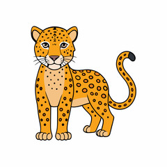 jaguar cartoon vector
