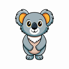 koala cartoon vector