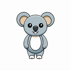 koala cartoon vector
