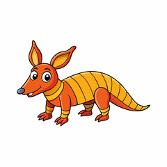 aardvark cartoon vector