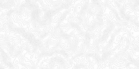 Obraz premium Contour abstract map relief land outline. Topographic map patterns. White wave paper curved reliefs abstract background. Background of the topography map. Abstract pattern with lines.
