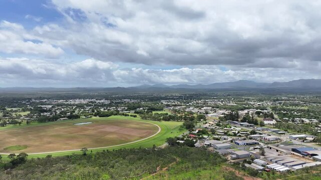 Spectacular aerial footage of Mareeba Queensland Australia