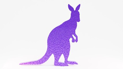 High-quality 3D kangaroo silhouette render, perfect for logos, branding, wall art, laser cutting, CNC, and digital designs. Isolated on white, ideal for creative projects, prints, and engraving.

