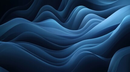 Abstract Background with Smooth Waves in Blue Tones blue backgrounds abstract.