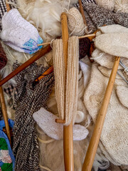 knitting wool yarn