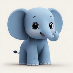 3d elephant