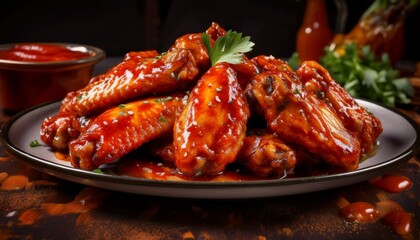Spicy BBQ Wings