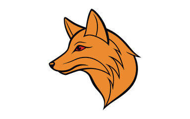 Obraz premium fox vector illustration