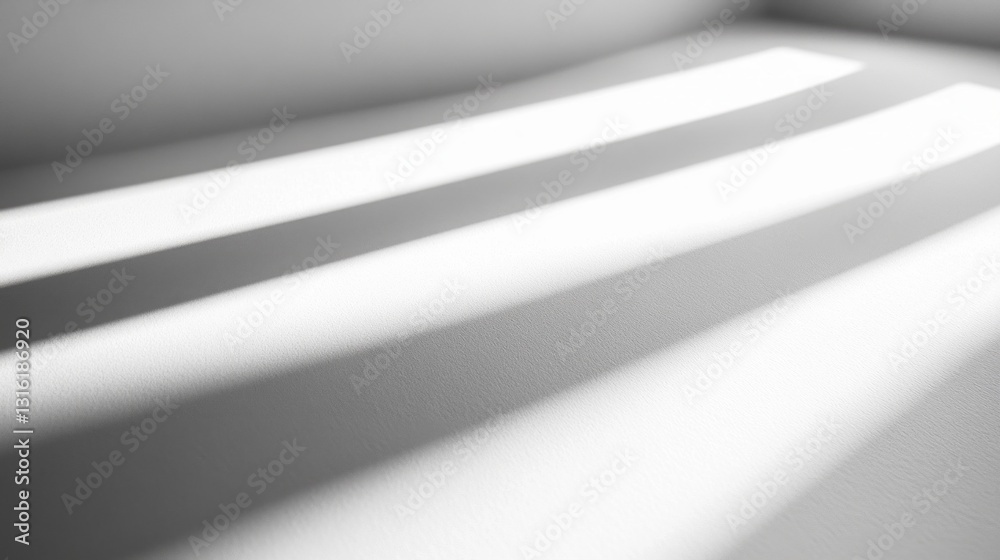 Poster soft morning light filters through a window, casting delicate shadows across a smooth surface. the i