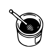 honey jar vector illustration