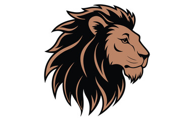 lion head vector
