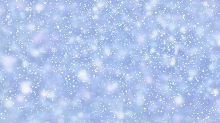 Fototapeta premium Soft pastel light blue and baby pink background with white sparkles and shiny sequins for festive winter and Christmas design. Delicate glitter texture with space for text in high resolution and detai