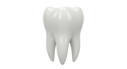 Isolated White Tooth