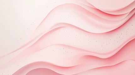 Obraz premium Pastel backdrop featuring minimalist pencil strokes creating soft waves and subtle textures for a calming visual experience