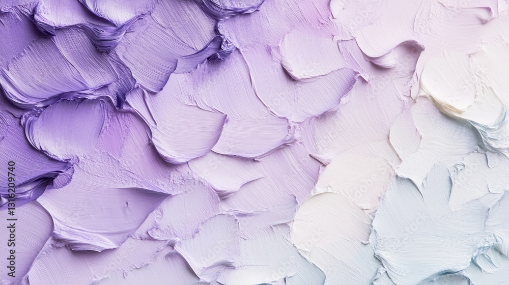 Poster elegant gradient fill with muted colors transitioning from purple to white showcasing artistic textu
