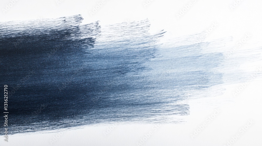 Leinwandbilder Abstract pencil strokes create a dynamic gradient transitioning from dark to light shades on a blank canvas