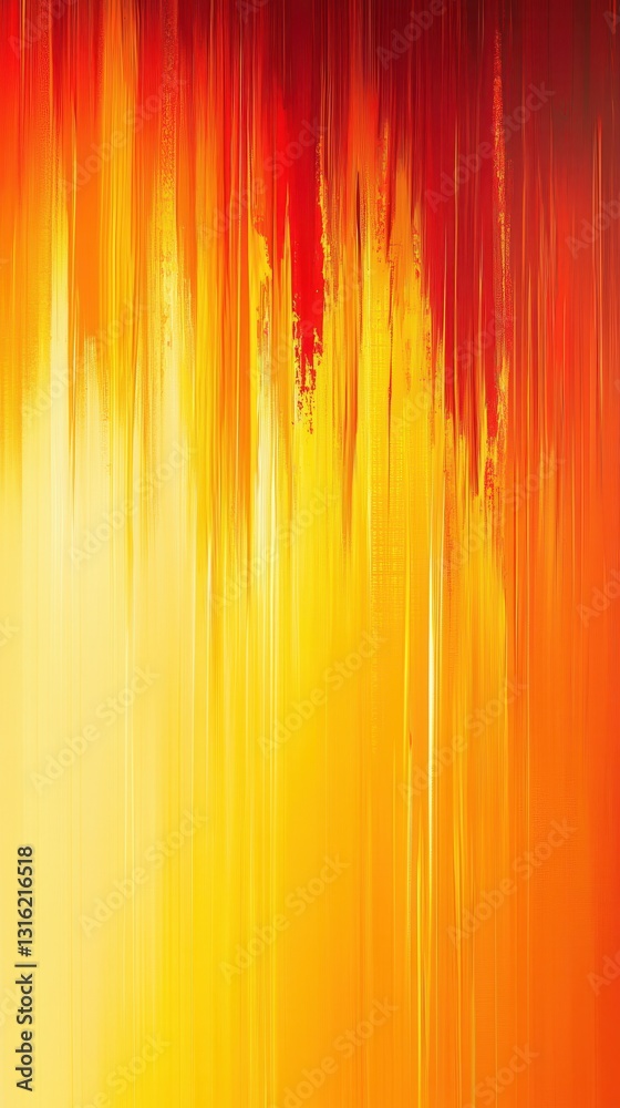 Fototapete vibrant abstract gradient display in fiery red and yellow tones showcasing dynamic motion and energy