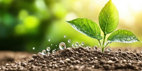 Gardening banner - obrazy, fototapety, plakaty