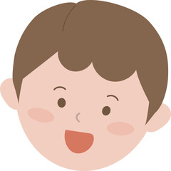 귀여운 아이 얼굴