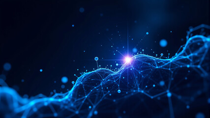 Fototapeta premium Exploring the Beauty of Digital Connections