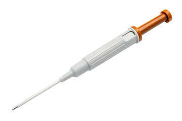 Fototapeta premium Laboratory pipette for precise dispensing isolated with transparent background